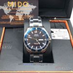 Swiss Replica Mido Ocean Star Captain Blue Titanium Bezel 42.5 MM Calibre 80 Automatic Watch M026.430.11.041.00